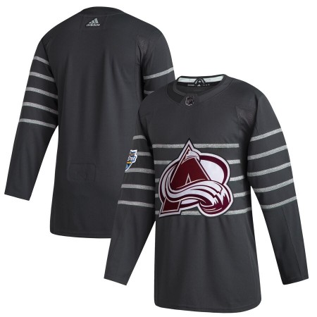 Colorado Avalanche Blank Grijs Adidas 2020 NHL All-Star Authentic Shirt - Mannen
